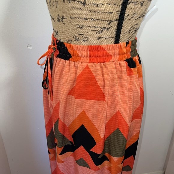 Rebdolls Geometric Palazo Pants - Picture 6 of 8